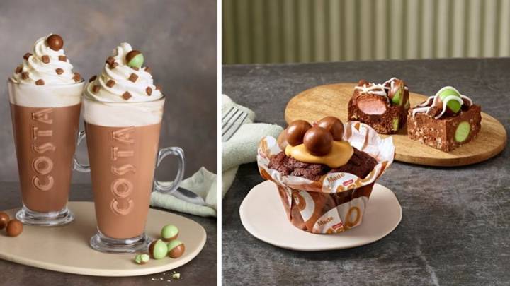 Costa Launches Aero Mint Hot Chocolate And Aero Chocolate & Caramel Muffin As Part Of New 2022 Menu