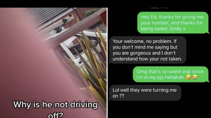 Woman Shares 'Creepy' Video Of When A Service Man Waits Outside Her House