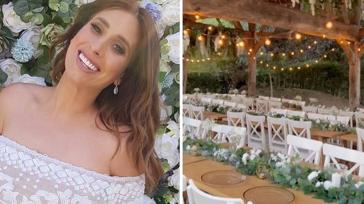 Stacey Solomon Shares First Look At Stunning Garden Wedding