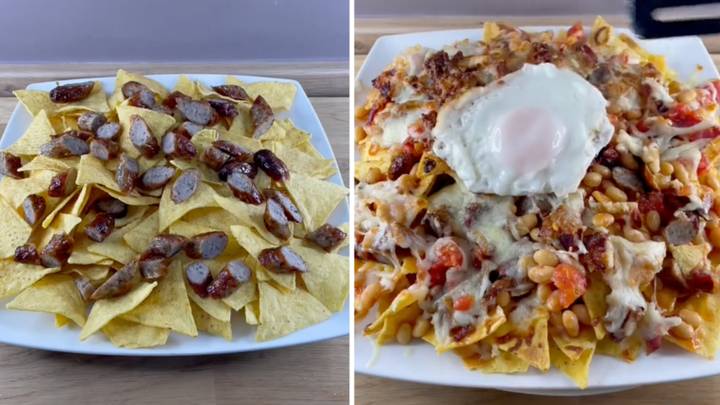 People Are Divided Over These Full English Nachos