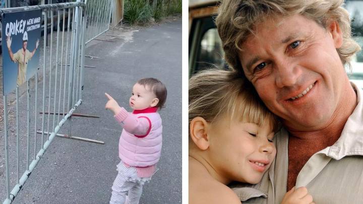 Heartwarming Moment Bindi Irwin's Daughter Recognises 'Grandpa Crocodile'