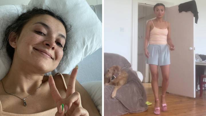 Woman Who Suffered Freak Illness Can Now Only Walk In High Heels