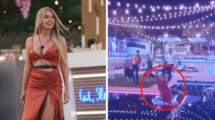 Love Island Fans Lose It After Faye Dives Into Pool