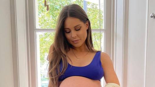 Louise Thompson Reveals She's Been In Hospital For A Month After Welcoming Baby