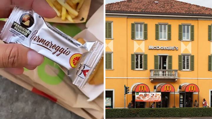 You Can Buy A Full Block Of Parmigiano Reggiano Cheese In McDonald's Italy