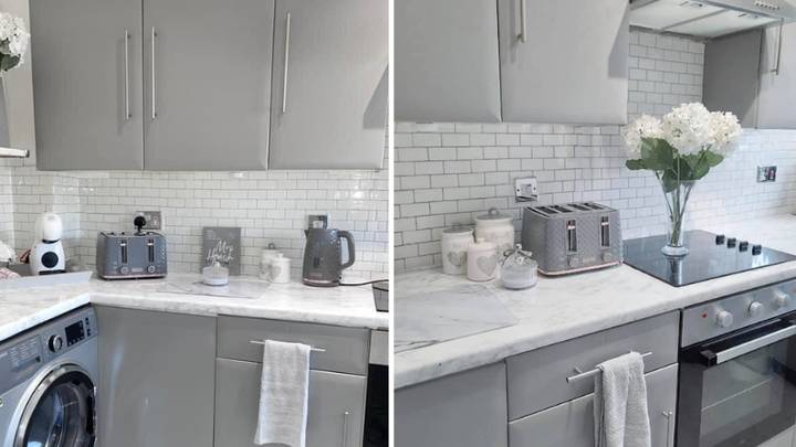 People Are Loving These £4 Home Bargains Kitchen Tiles