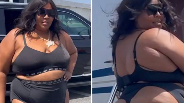 People Are Going Crazy For Lizzo's Bottomless Leggings