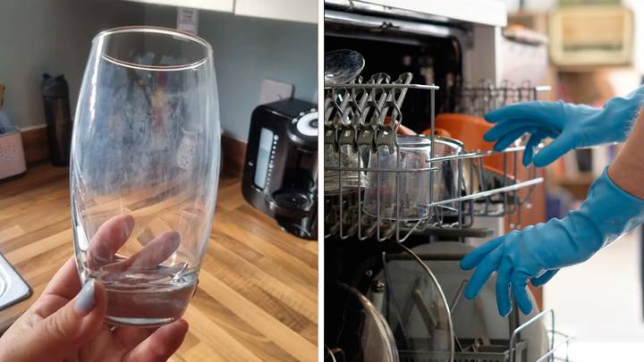 Woman Shares 'Amazing' Dishwasher Hack To Stop Glasses Coming Out Cloudy
