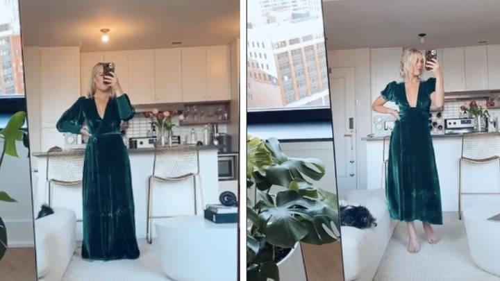 People Shocked As Bridesmaid Alters Dress Just Days Before Wedding