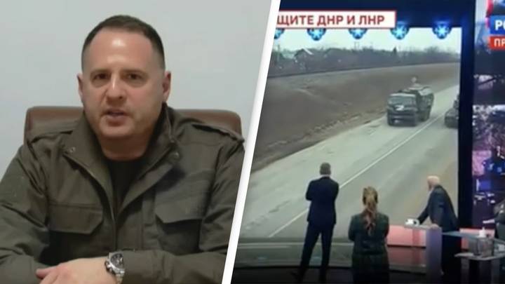 Zelenskyy Chief Of Staff Gives Russian State TV Scathing One Word Review