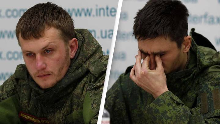 Captured Russian Soldiers Cry After Seeing Countless Friends Die In War