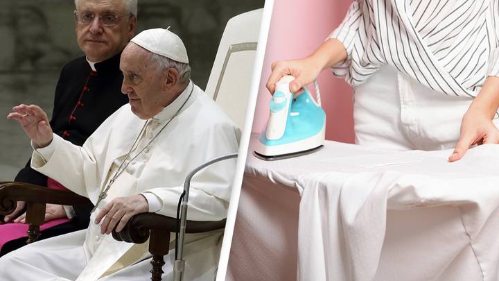 Pope Francis Tells Mums To Stop Ironing Their Sons Shirts So They Get Married