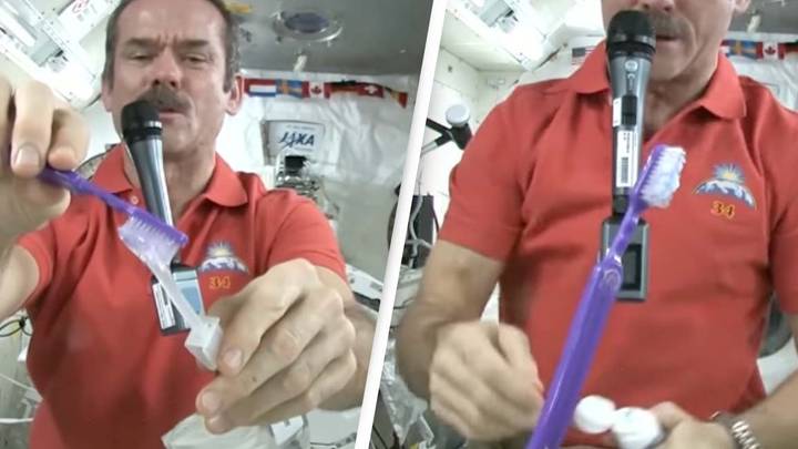 Astronaut Reveals How To Brush Your Teeth In Space