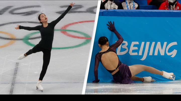 Winter Olympics: Figure Skater Couldn't Hold Back Tears After Falling Over Twice In Two Routines