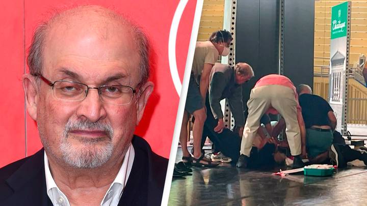 Salman Rushdie off ventilator and able to speak after after horror stabbing