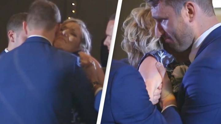 Heartmelting Story Behind Viral Video Of Son Dancing With Mum Who Has ALS At Wedding