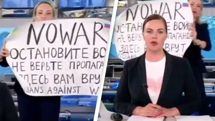 Russian TV Presenter Who Protested War Has Been 'Missing' For 12 Hours