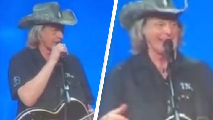 Singer Ted Nugent Faces Hate Speech Accusations Over Encouraging Trump Rally To Go 'Berserk' On Democrats