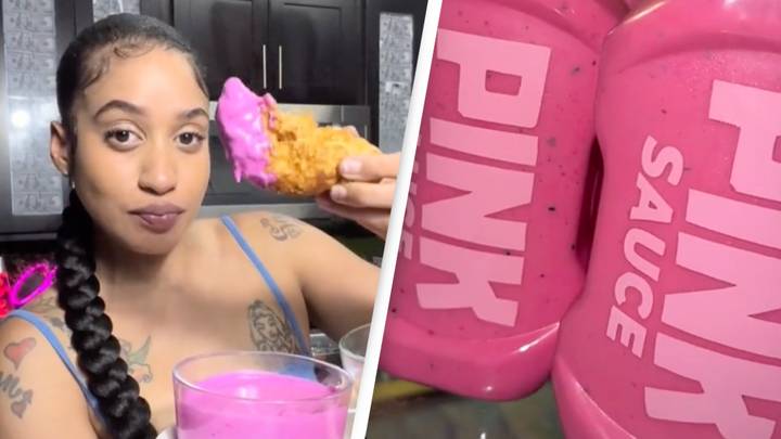 TikToker Criticised For Trying To Sell Bizarre ‘Pink Sauce’ That’s Gone Viral