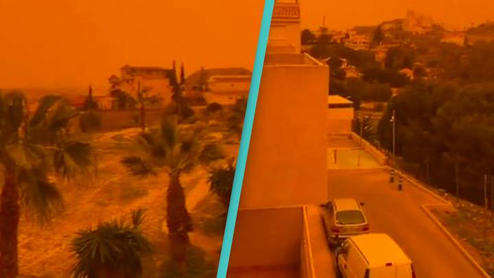 Sahara Sandstorm That Turns Sky Orange Could Hit UK Today
