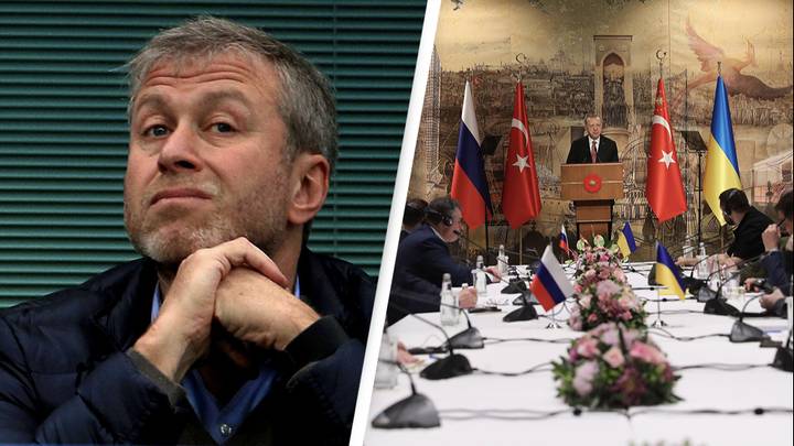 Peace Negotiators Told To 'Avoid' Food And Drink Over Abramovich Poisoning Fears