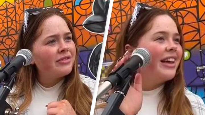 Busker Leaves People Divided With Her Reaction To Man's Complaints