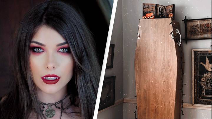 Woman claims no one will enter her home with used coffins in because of her 'ghost' flatmate