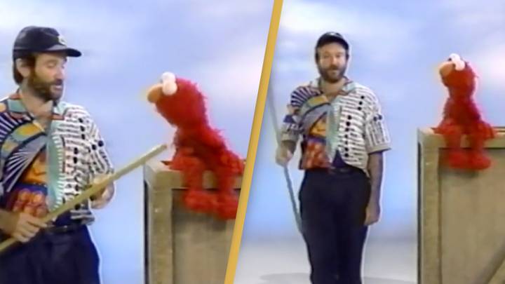 Resurfaced Footage Shows Hilarious Outtakes From Robin Williams' Appearance On Sesame Street