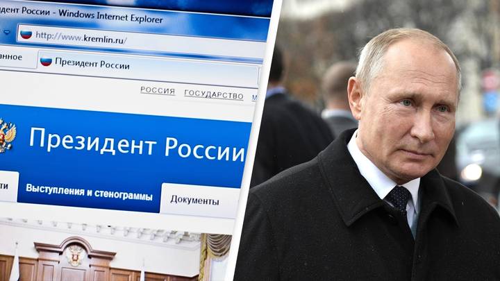 Ukraine: Kremlin Website Down As Russian TV Channels 'Play Ukrainian Songs' After Suspected Hacking Incident