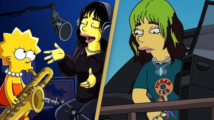 Something Simple About Billie Eilish And Lisa Simpson's Friendship Doesn't Make Any Sense