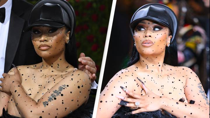 Nicki Minaj Speaks Out After Suffering Wardrobe Malfunction At Met Gala