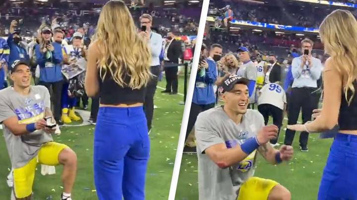 LA Rams Star Proposes To His Girlfriend After Super Bowl Win