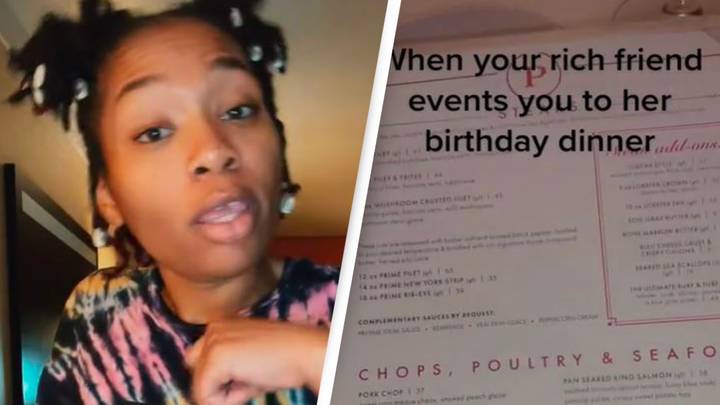 Woman Mistakes Menu Prices For Calories After 'Rich Friend' Invites Her To Dinner