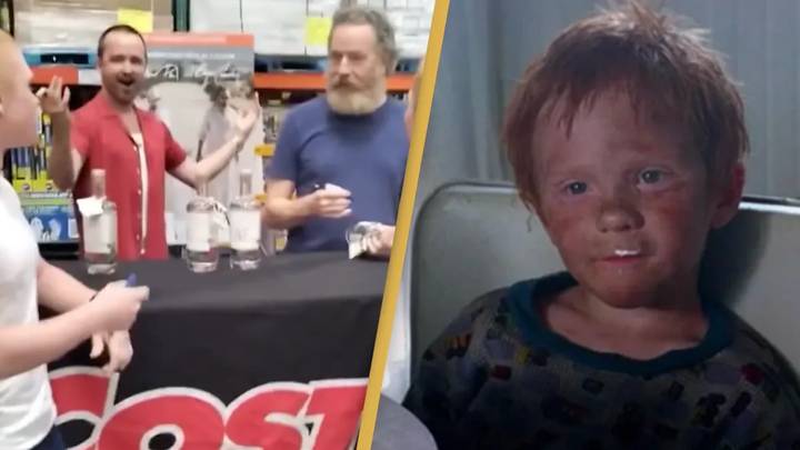 Breaking Bad’s Jesse Pinkman Gasps As He’s Reunited With ‘Peekaboo’ Boy Actors 13 Years Later