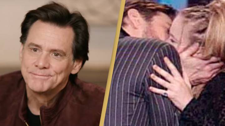 Jim Carrey Forcefully Kissing Alicia Silverstone At Awards Show Resurfaces After Will Smith Criticism