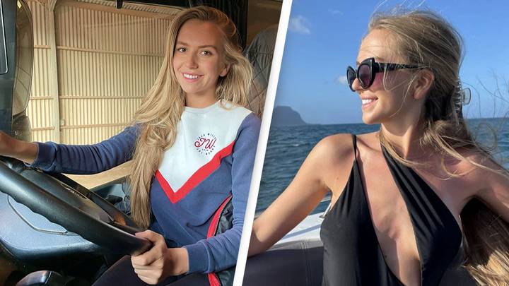 Miss England Beauty Queen Is Now Training To Become A Lorry Driver