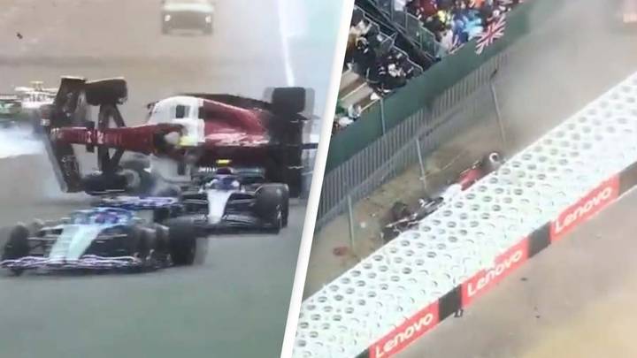 Drivers Taken To Hospital Following Horror Crash At British Grand Prix