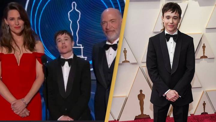 Elliot Page Praised Online As He Reunites With Juno Co-Stars To Present Oscar