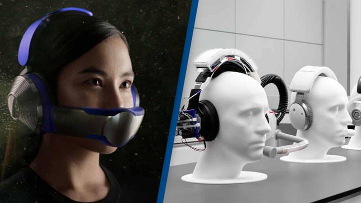 Dyson Launches Futuristic 'Headphones Mask' That Filters Air And Plays Music