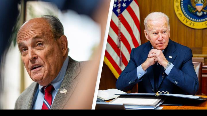 Ukraine: Rudy Giuliani Blames 'Demented' Joe Biden For Russian Invasion In New TV Interview
