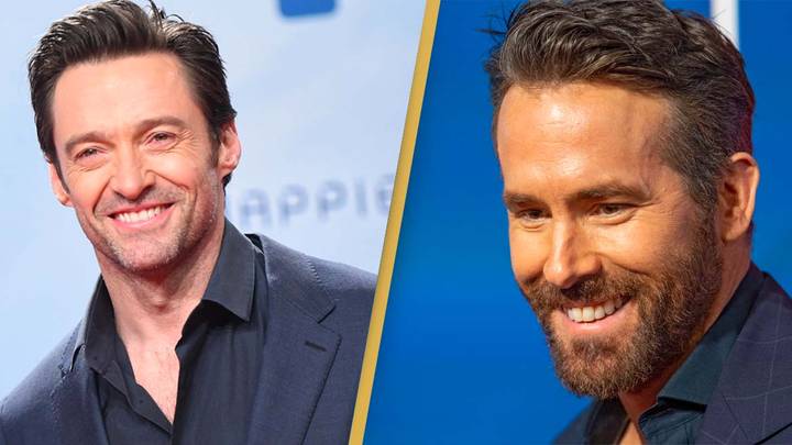 Hugh Jackman Continues Ryan Reynolds 'Feud' At The Adam Project’s Premiere