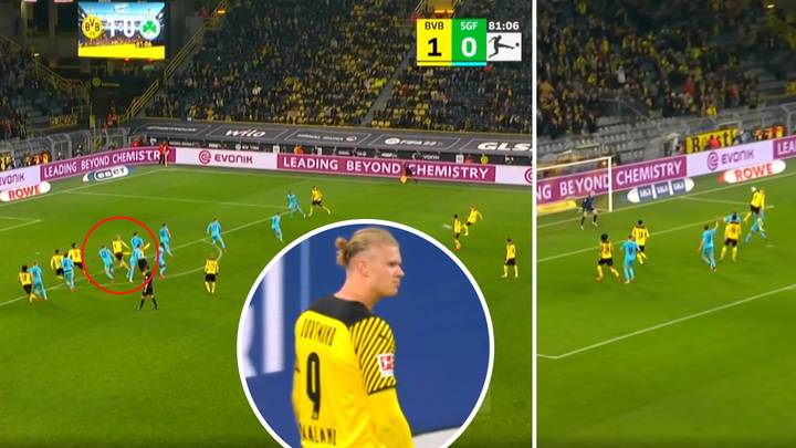 Erling Haaland Defies Gravity With Insane Cristiano Ronaldo-Esque Header, He Has No Weakness In His Game