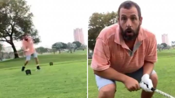When Adam Sandler Celebrated Happy Gilmore Anniversary By Showing He Still Had It