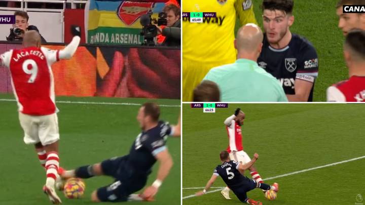 Fans Brand West Ham Penalty And Red Card Vs Arsenal As 'Worst Decision Of The Season'