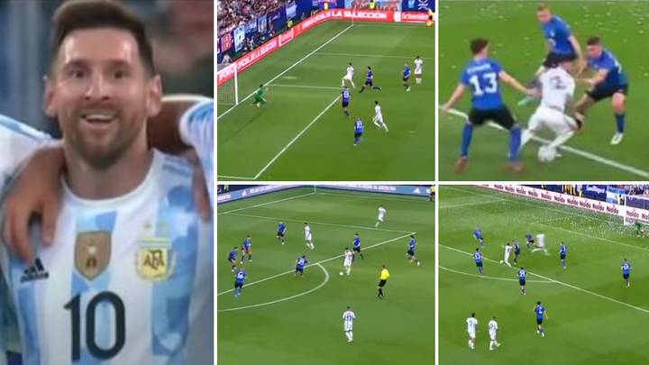 Compilation Of Lionel Messi's Five Goal Performance Shows How Brilliant He Was