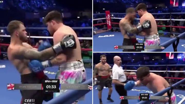 The Shocking Moment A YouTube Boxer Headbutted His Opponent, Live On PPV, In Round One