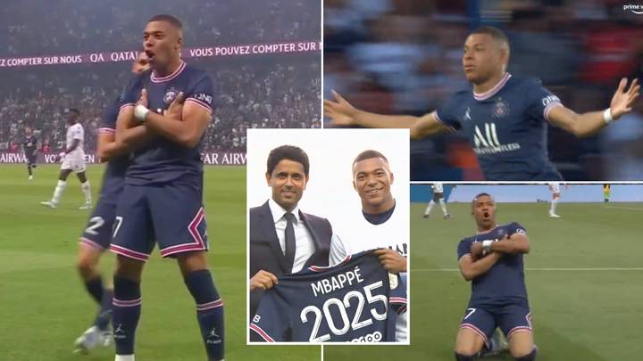 Kylian Mbappe Celebrates His New PSG Contract With A Brilliant Hat-Trick Against Metz