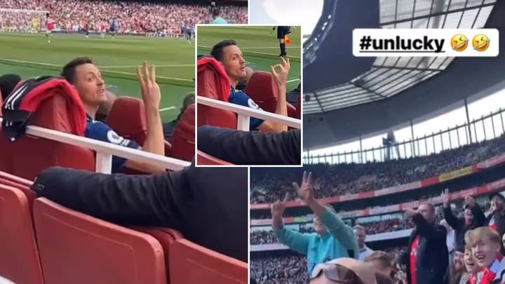 Nemanja Matic Does His Best Jose Mourinho Impression As He Responds To Taunts From Arsenal Fans