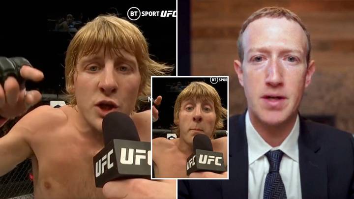 Paddy Pimblett Challenges Mark Zuckerberg To UFC Fight Because He Shut His Instagram Account Down
