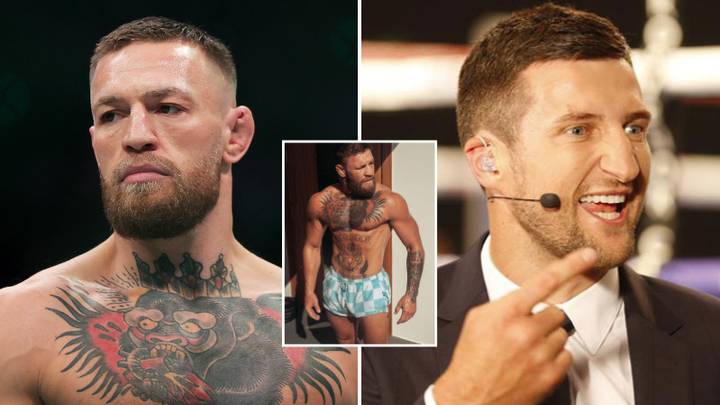 Conor McGregor launches surprise attack on Carl Froch, says he will "grab his head and twist it"